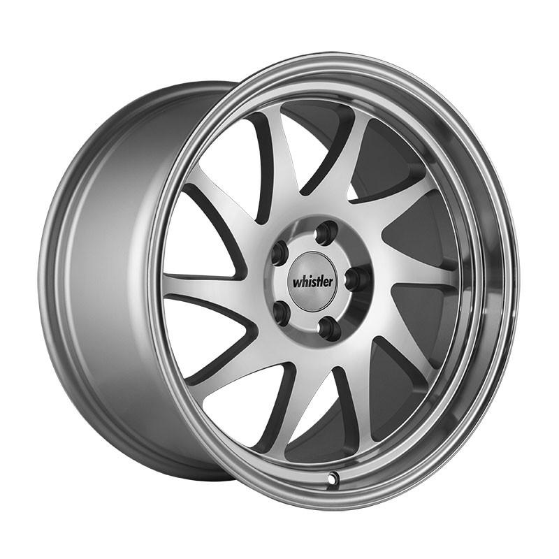 Whistler KR7 Machined Silver 18x9.5 5x114.3 +22 