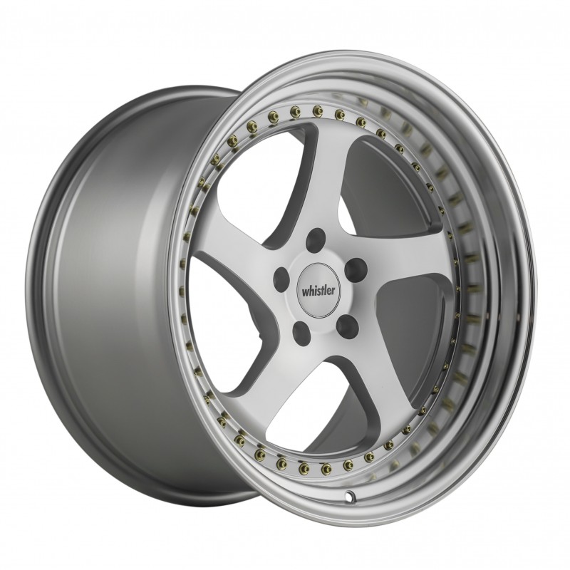 Whistler SK5 Silver Machined Face 18x10.5 5x114.3 +15 