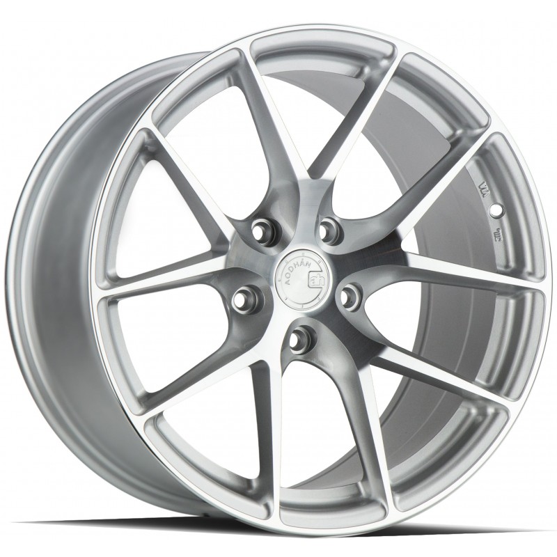 Aodhan AFF7 Gloss Silver Machined Face 20x9 5x120 +30
