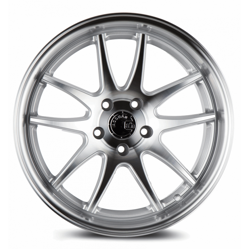 Aodhan DS02 Silver w/Machined Face 18x9.5 5x114.3 +30