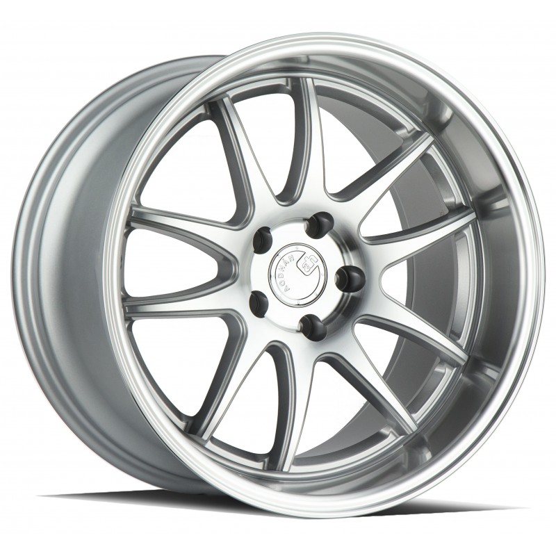 Aodhan DS02 Silver w/Machined Face 18x9.5 5x114.3 +30