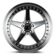 Aodhan DS05 Silver w/Machined Face 18x10.5 5x114.3 +15