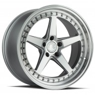 Aodhan DS05 Silver w/Machined Face 18x8.5 5x100 +35