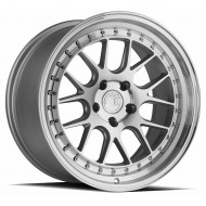 Aodhan DS06 Silver w/Machined Face 18x9.5 5x114.3 +22