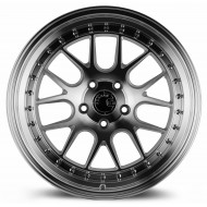 Aodhan DS06 Silver w/Machined Face 18x8.5 5x114.3 +35