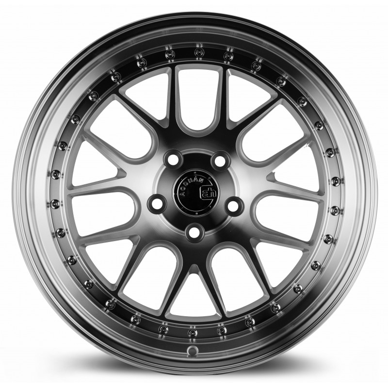 Aodhan DS06 Silver w/Machined Face 18x9.5 5x100 +35