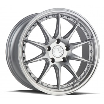 Aodhan DS07 Silver w/Machined Face 18x9.5 5x114.3 +22