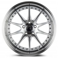 Aodhan DS07 Silver w/Machined Face 18x8.5 5x114.3 +35