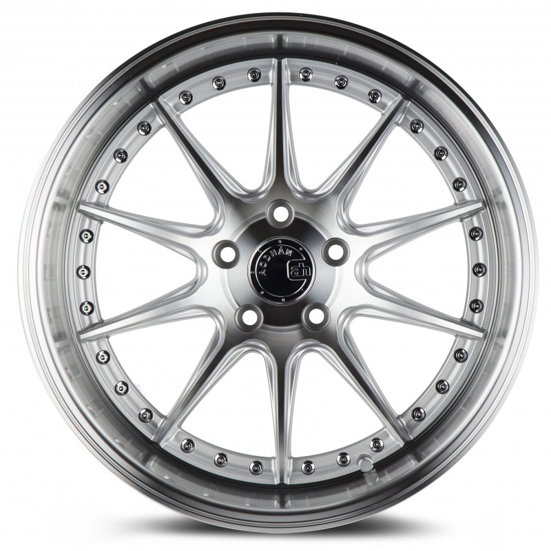 Aodhan DS07 Silver w/Machined Face 18x10.5 5x114.3 +15