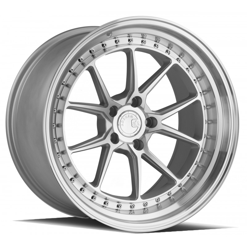 Aodhan DS08 Silver w/Machined Face 18x9.5 5x114.3 +30