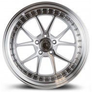 Aodhan DS08 Silver w/Machined Face 18x9.5 5x114.3 +30