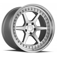 Aodhan DS09 Silver w/Machined Face 18x9.5 5x114.3 +22