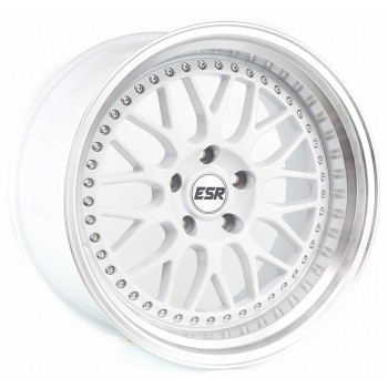 ESR SR01 Gloss White 18x10.5 5x112 +15