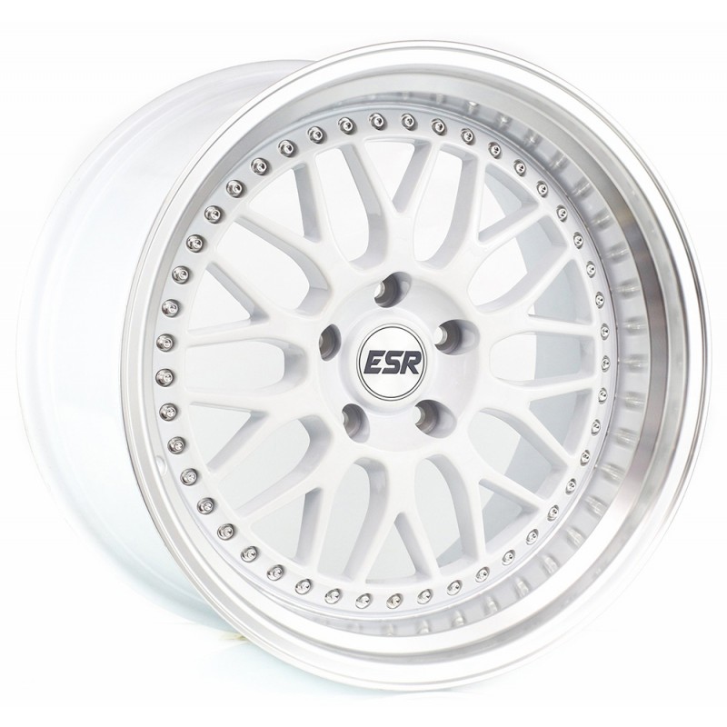 ESR SR01 Gloss White 17x9.5 5x112 +20