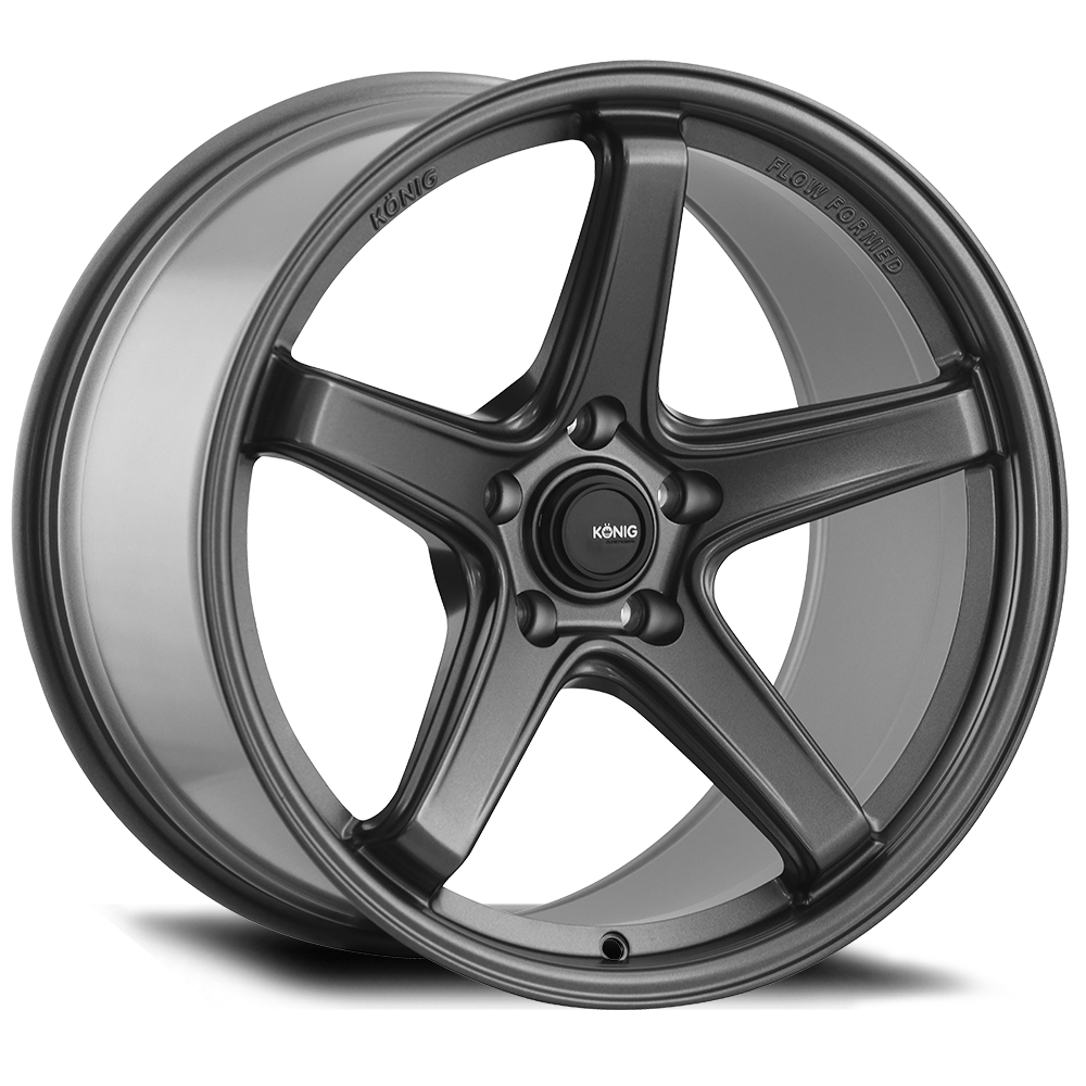 Konig Neoform Matte Grey 19x8.5 5x108 +43 