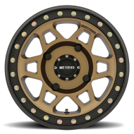 Method MR405 UTV Beadlock Bronze w/Matte Black Ring 15x7 4x136 +13