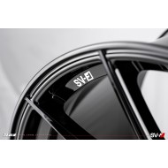 Savini SV-F4 Gloss Black Milled 20x9.5