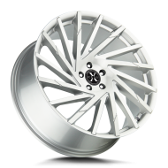 Xcess X02 Brushed Face Silver 22x9 5x114.3 +35